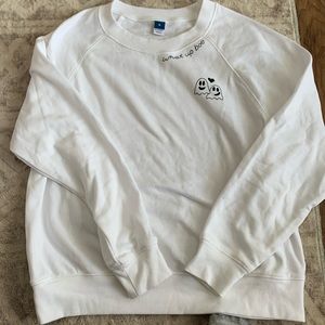 Halloween Pullover- What Up Boo 👻